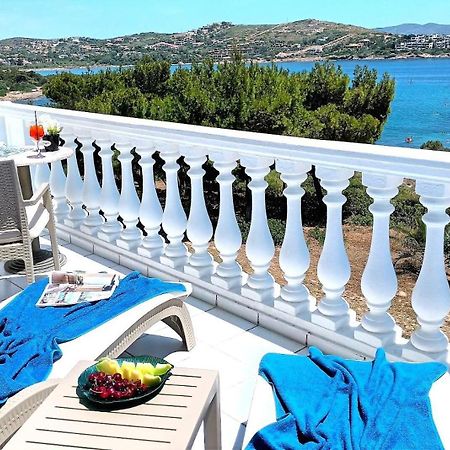 Dea Del Mare Complex In Front Of The Sea. Villa Sounion Dış mekan fotoğraf