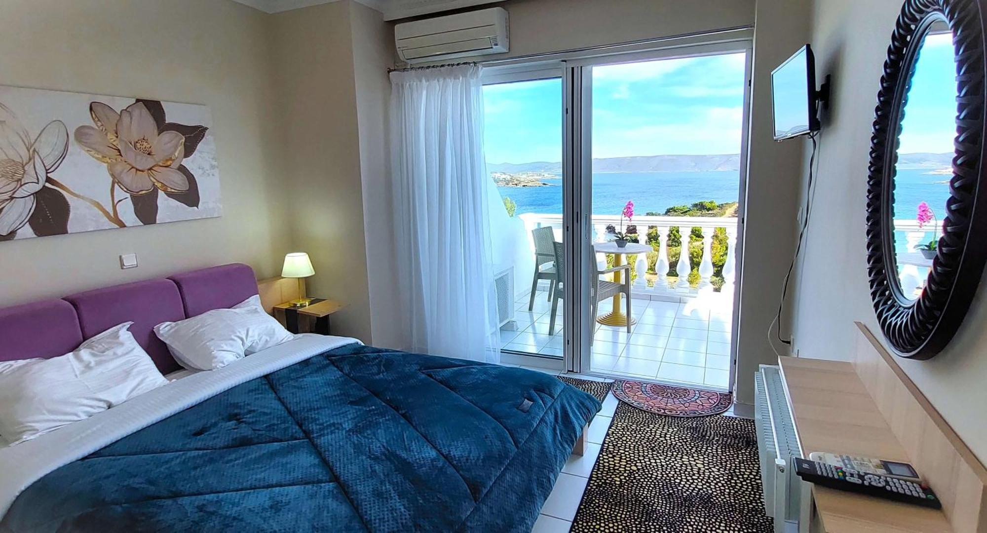 Dea Del Mare Complex In Front Of The Sea. Villa Sounion Dış mekan fotoğraf