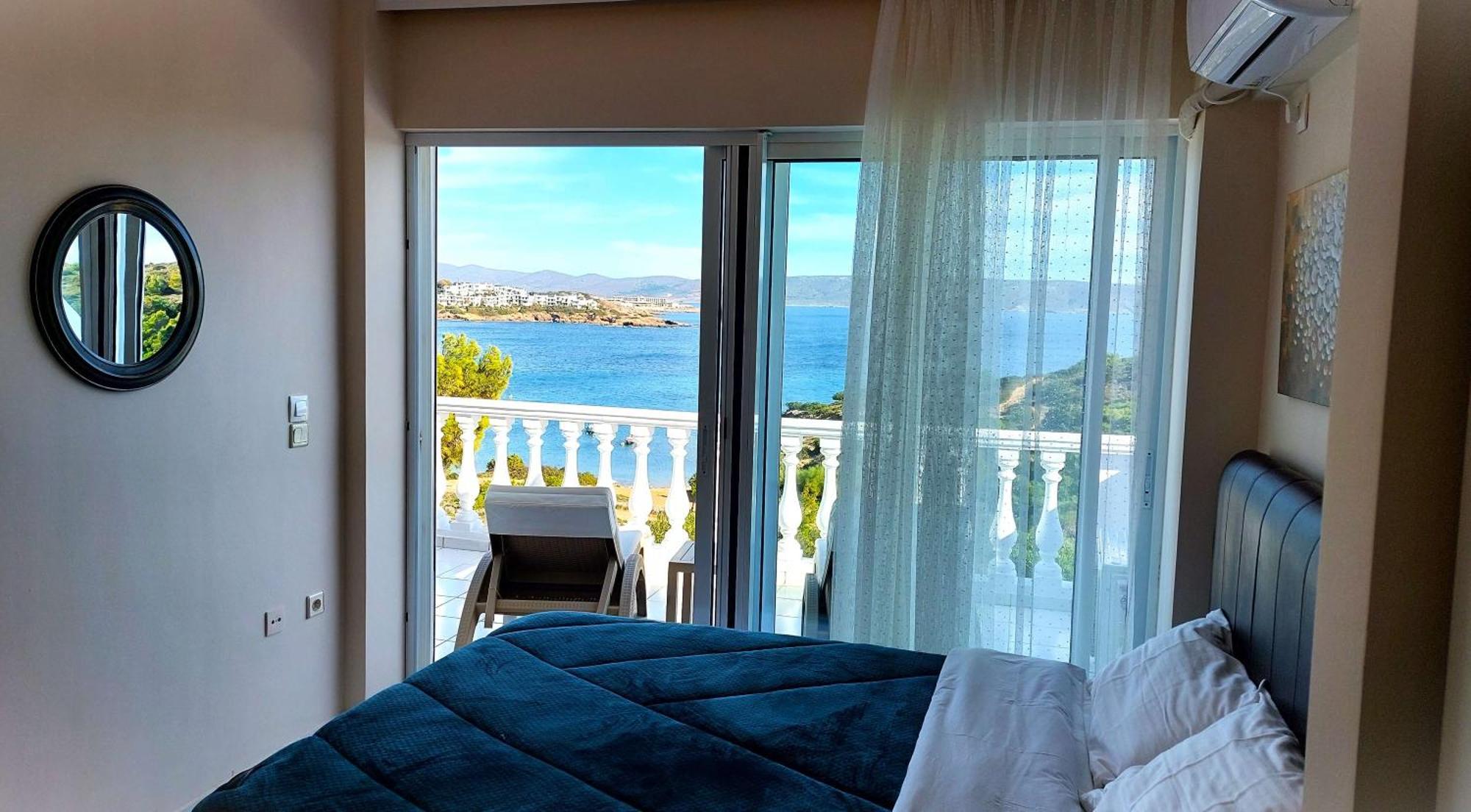 Dea Del Mare Complex In Front Of The Sea. Villa Sounion Dış mekan fotoğraf